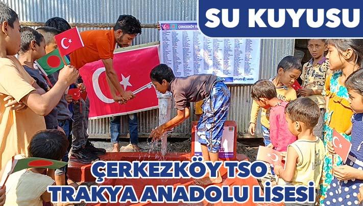 ÇERKEZKÖY TSO TRAKYA ANADOLU LİSESİ SU KUYUSU