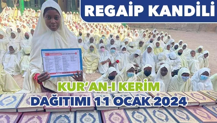 Regaip Kandili Kur'an-ı Kerim 2024