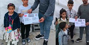 Gazze Zekat - Nakdi yardım 