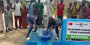 African Pumped Water Well