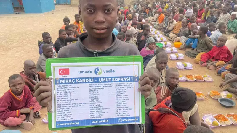 Miraç Kandili Afrika Sofrası