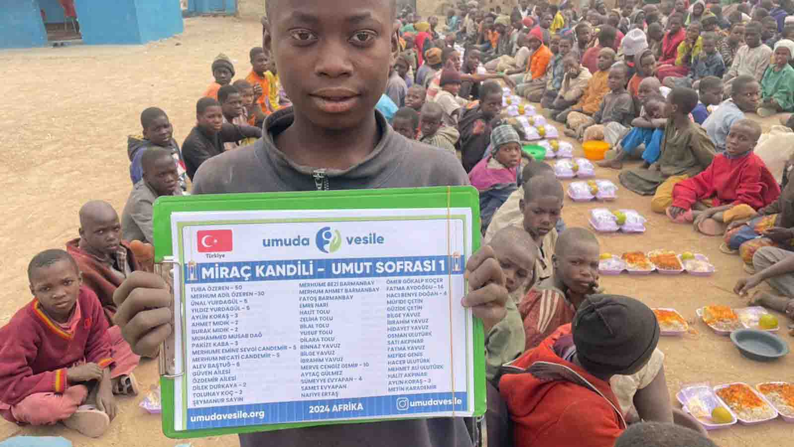 Miraç Kandili Afrika Sofrası