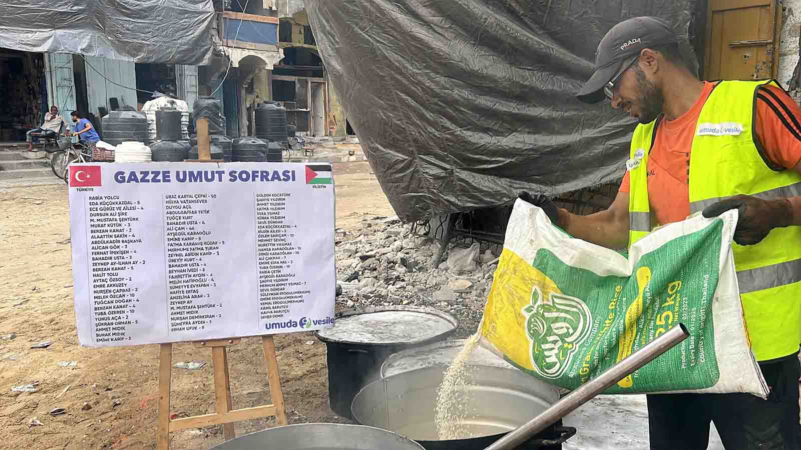 Miraç Kandili Gazze Sofrası