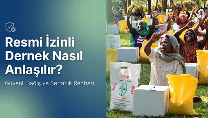 Resmi İzinli Yardım Derneği Nasıl Anlaşılır?